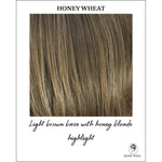 Load image into Gallery viewer, Honey Wheat-Light Brown base with honey blonde highlight
