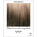 Load image into Gallery viewer, Iced Mocha-Medium brown with creamy blonde highlights
