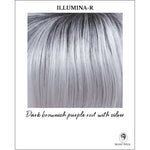 Load image into Gallery viewer, Illumina-R-Dark brownish purple root with silver
