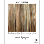 Load image into Gallery viewer, Maple Sugar-Medium reddish brown with medium blonde highlights
