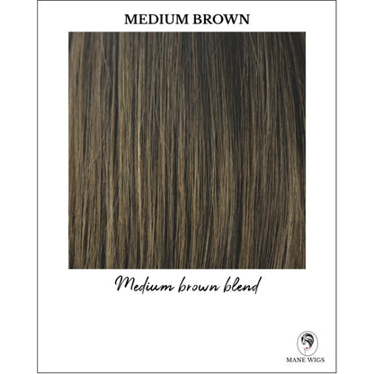 Medium Brown-Medium brown blend