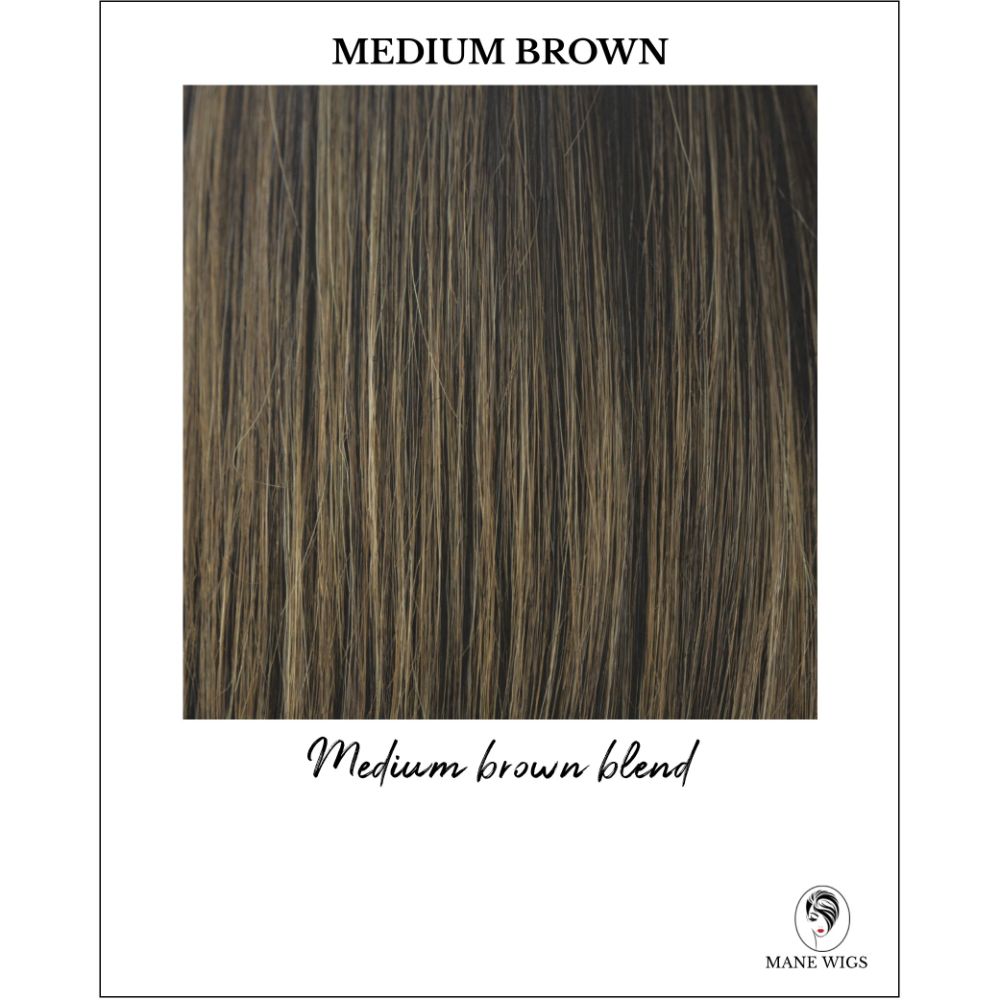 Medium Brown-Medium brown blend