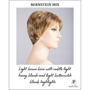 Rimini Mono by Ellen Wille in Bernstein Mix-Light brown base with subtle light honey blonde and light butterscotch blonde highlights