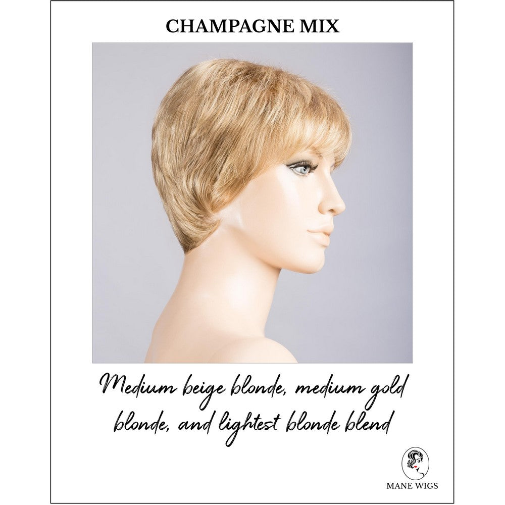 Rimini Mono by Ellen Wille in Champagne Mix-Medium beige blonde, medium gold blonde, and lightest blonde blend