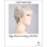 Load image into Gallery viewer, Rimini Mono by Ellen Wille in Light Grey Mix-Beige blonde and silvery white blend
