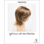 Load image into Gallery viewer, Rose by Envy in Frosted-Light brown with wheat blonde tips
