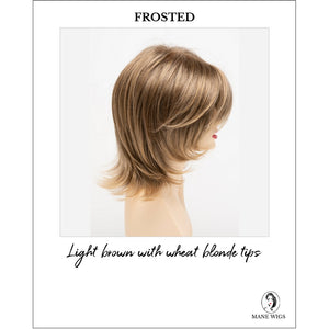 Rose by Envy in Frosted-Light brown with wheat blonde tips