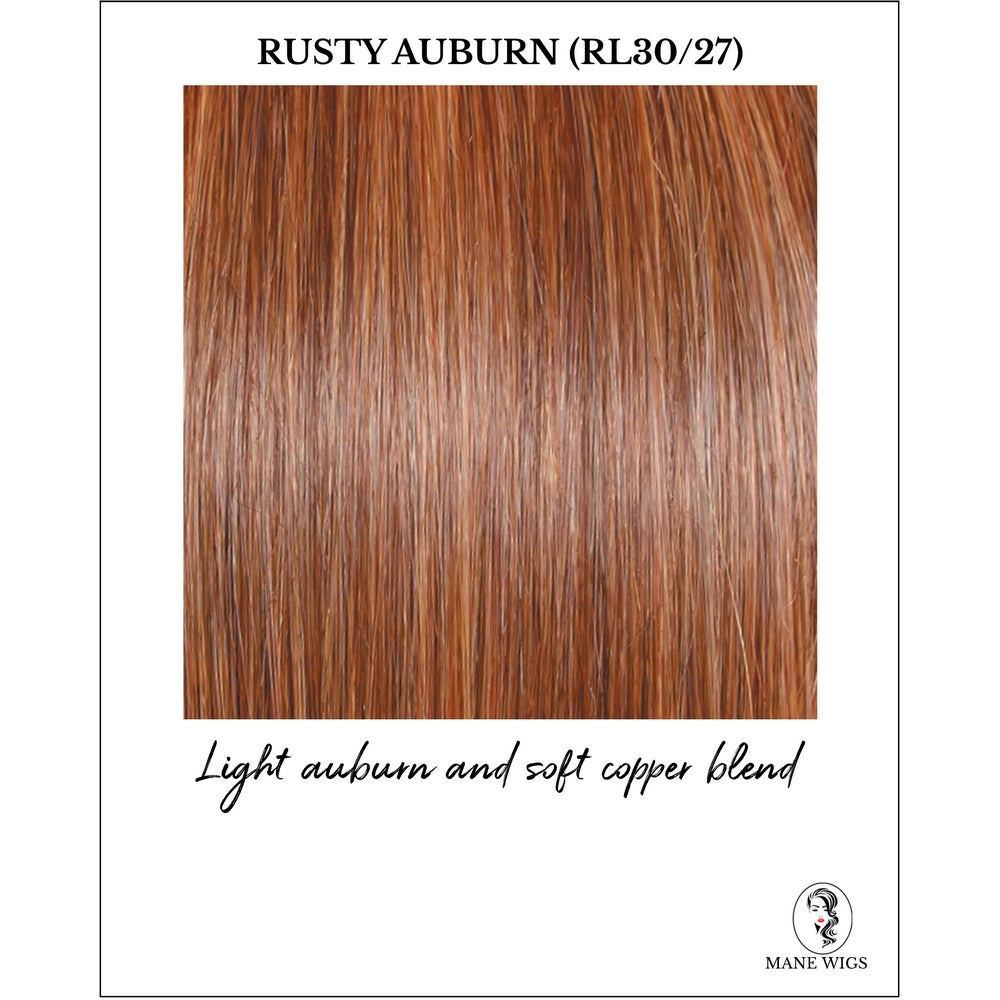 Rusty Auburn (RL30/27)-Light auburn and soft copper blend