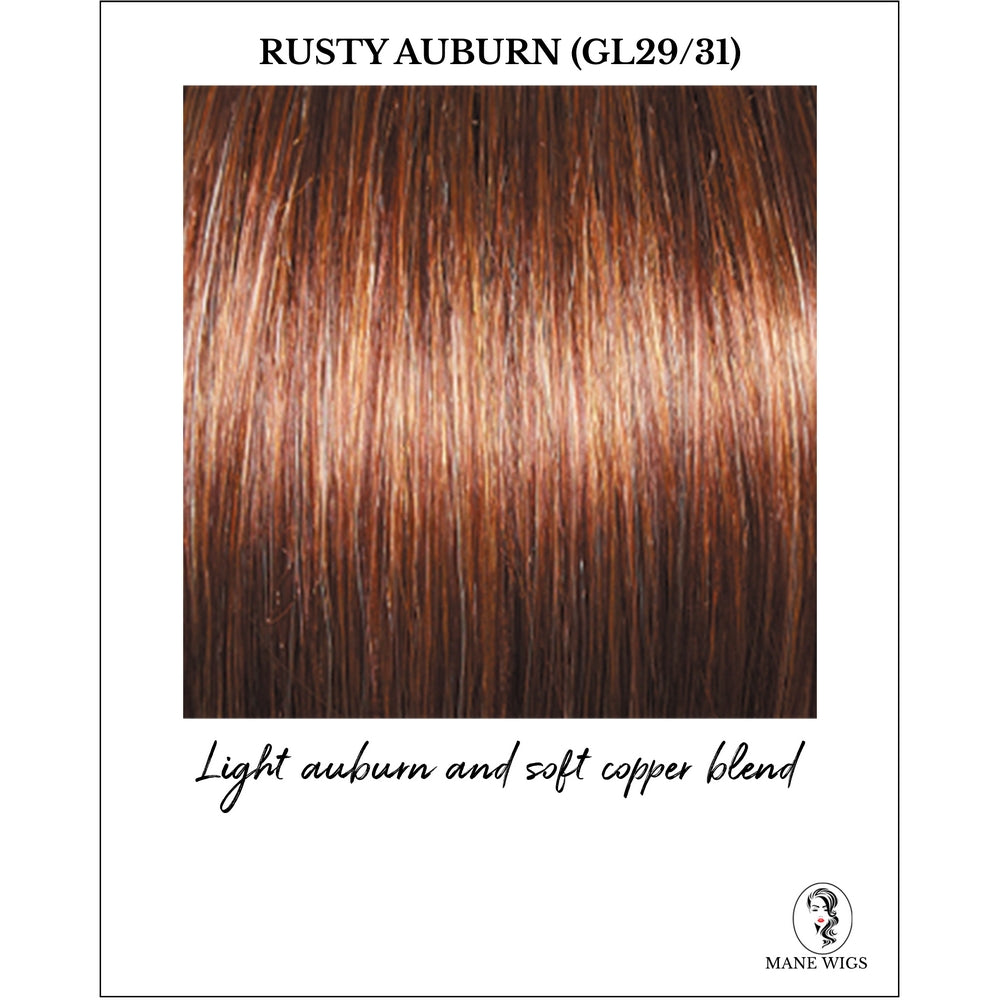 Rusty Auburn (GL29/31)-Light auburn and soft copper blend