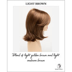 Load image into Gallery viewer, Sam by Envy in Light Brown-Blend of light golden brown and light auburn brown
