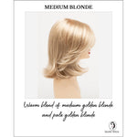 Load image into Gallery viewer, Sam by Envy in Medium Blonde-Warm blend of medium golden blonde and pale golden blonde
