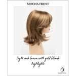Load image into Gallery viewer, Sam by Envy in Mocha Frost-Light ash brown with gold blonde highlights
