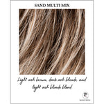 Load image into Gallery viewer, Sand Multi Mix-Light ash brown, dark ash blonde, and light ash blonde blend
