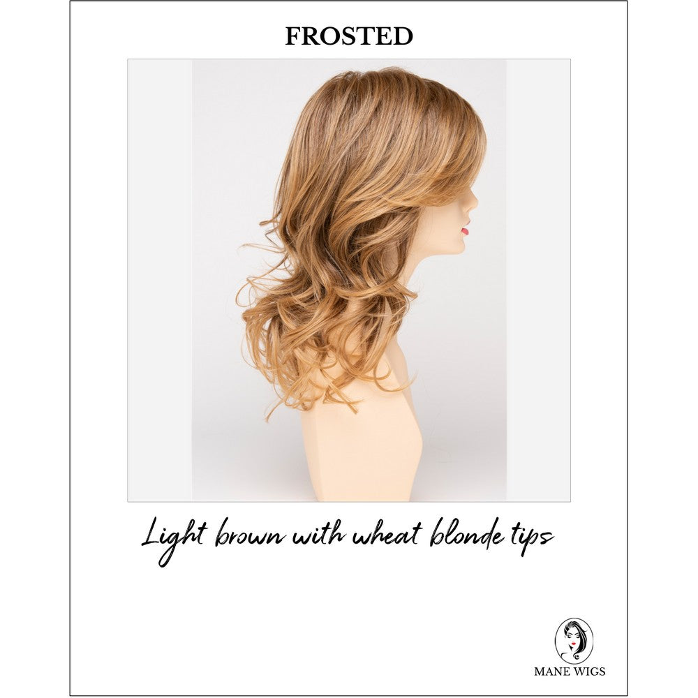 Selena By Envy in Frosted-Light brown with wheat blonde tips