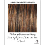 Load image into Gallery viewer, Shaded Caramel (SS10/16)-Medium golden brown with honey blonde highlights and darker color depth at the root
