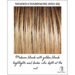 Load image into Gallery viewer, Shaded Champagne (SS15/24)-Medium blonde with golden blonde highlights and darker color depth at the root
