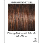Load image into Gallery viewer, Shaded Chestnut (SS10)-Medium golden brown with darker color depth at the root
