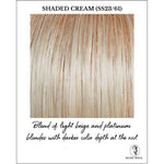 Load image into Gallery viewer, Shaded Cream (SS23/61)-Blend of light beige and platinum blondes with darker color depth at the root

