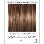 Load image into Gallery viewer, Shaded Golden Walnut (SS8/25)-Rich dark brown with subtle warm highlights and darker color depth at the root
