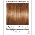 Load image into Gallery viewer, Shaded Honey Ginger (SS14/25)-Light golden brown with medium golden blonde highlights and darker color depth at the root

