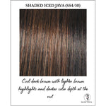 Load image into Gallery viewer, Shaded Iced Java (SS4/10)-Cool dark brown with lighter brown highlights and darker color depth at the root
