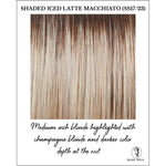 Load image into Gallery viewer, Shaded Iced Latte Macchiato (SS17/23)-Medium ash blonde highlighted with champagne blonde and darker color depth at the root
