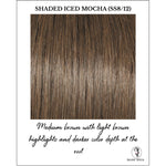 Load image into Gallery viewer, Shaded Iced Mocha (SS8/12)-Medium brown with light brown highlights and darker color depth at the root
