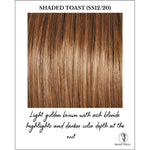 Load image into Gallery viewer, Shaded Toast (SS12/20)-Light golden brown with ash blonde highlights and darker color depth at the root
