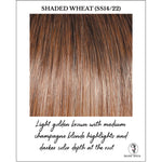 Load image into Gallery viewer, Shaded Wheat (SS14/22)-Light golden brown with medium champagne blonde highlights and darker color depth at the root
