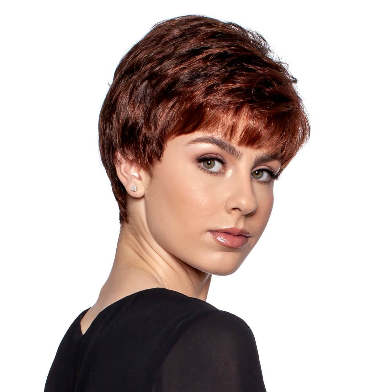 Shortie by Wig Pro in Opus One Image 5