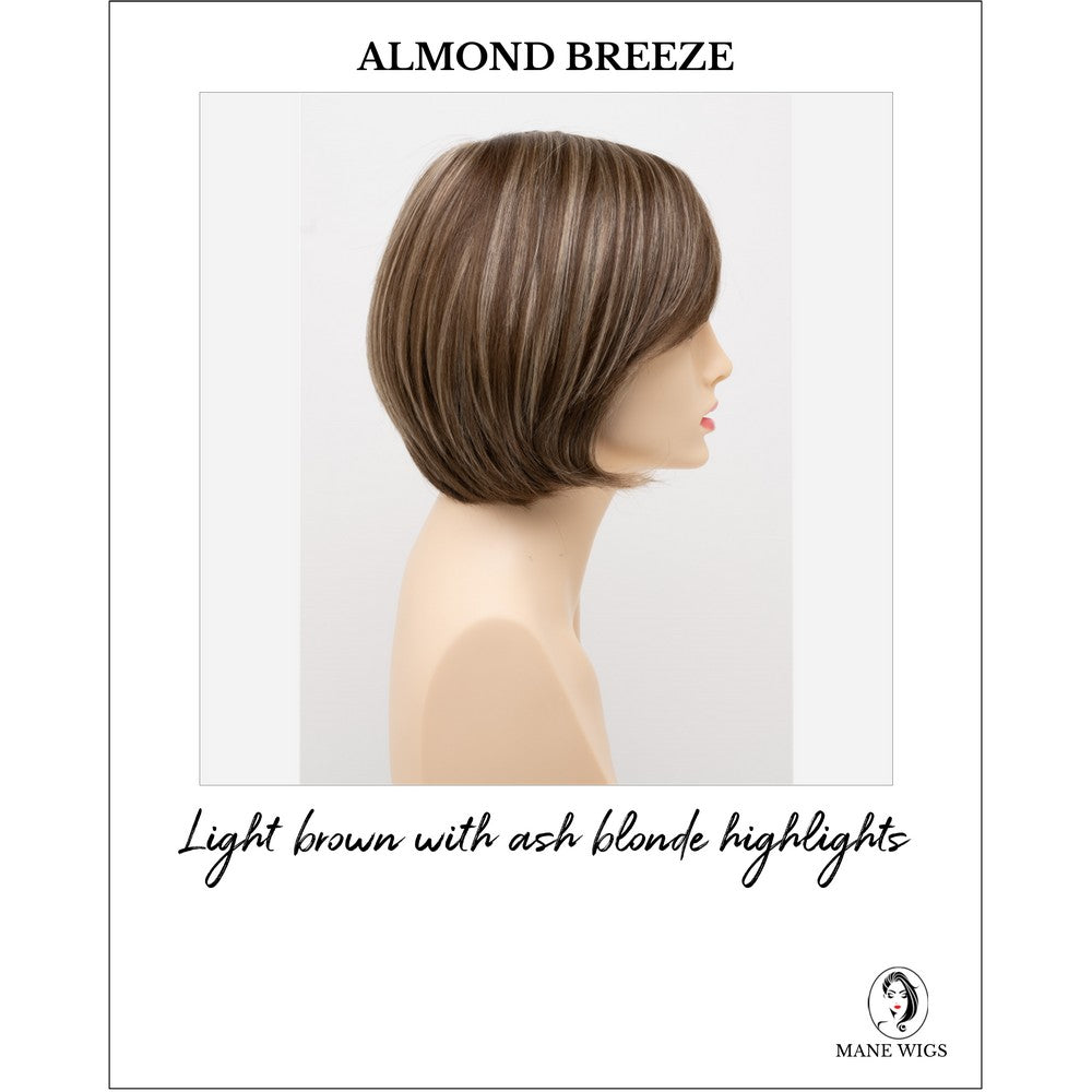 Shyla By Envy in Almond Breeze-Light brown with ash blonde highlights