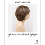 Load image into Gallery viewer, Shyla By Envy in Almond Breeze-Light brown with ash blonde highlights

