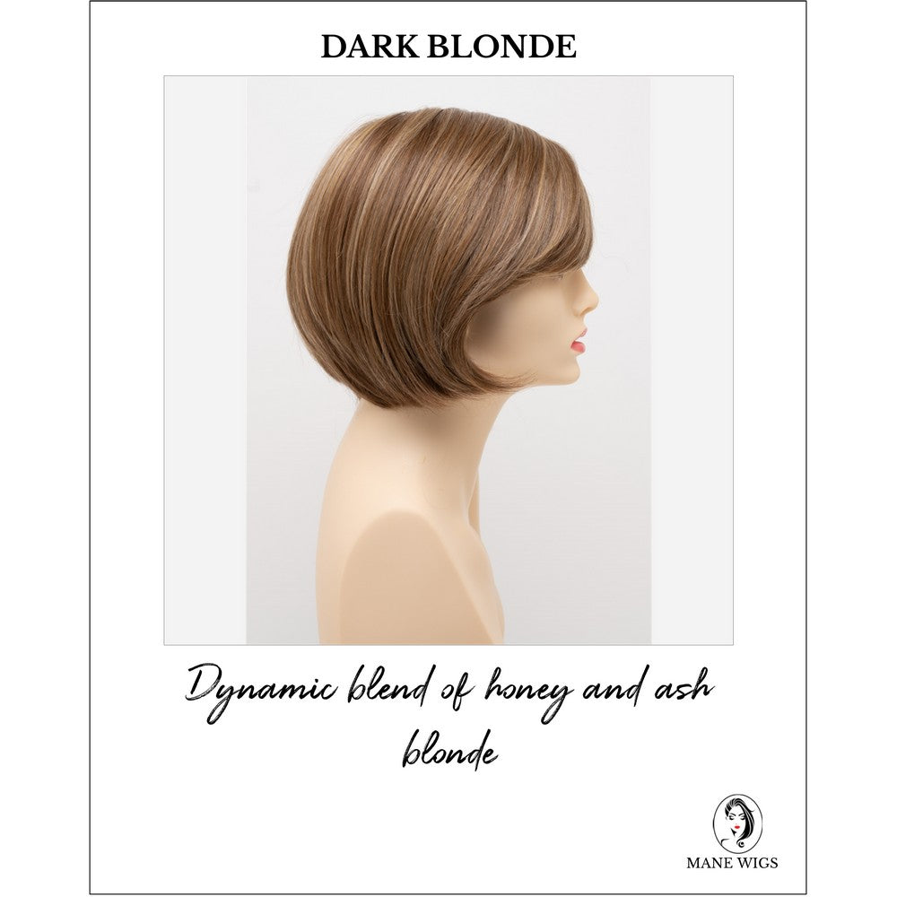 Shyla By Envy in Dark Blonde-Dynamic blend of honey and ash blonde