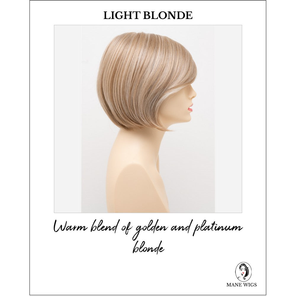 Shyla By Envy in Light Blonde-Warm blend of golden and platinum blonde