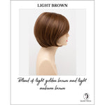 Load image into Gallery viewer, Shyla By Envy in Light Brown-Blend of light golden brown and light auburn brown
