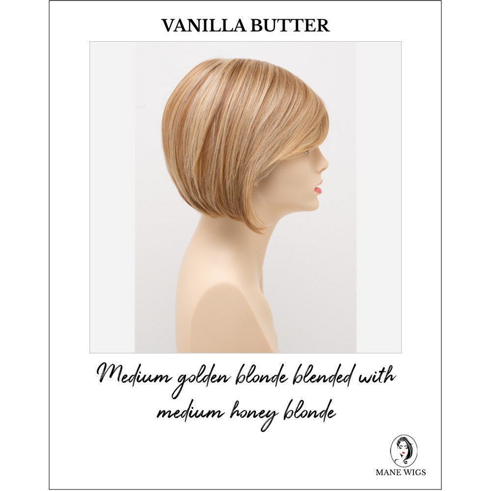 Shyla By Envy in Vanilla Butter-Medium golden blonde blended with medium honey blonde
