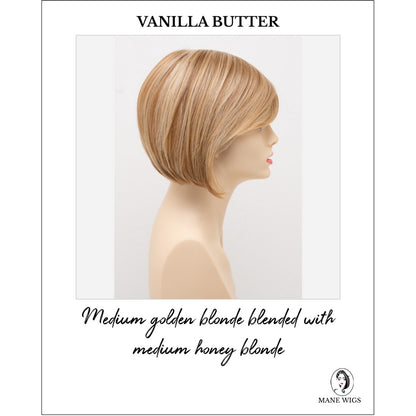 Shyla By Envy in Vanilla Butter-Medium golden blonde blended with medium honey blonde