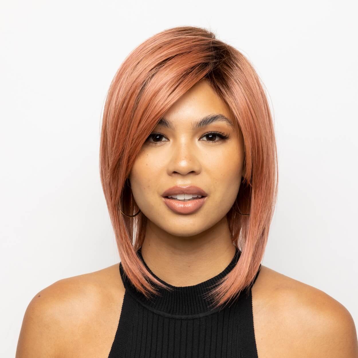 Silky Sleek by Rene of Paris in Dusty Rose Image 1