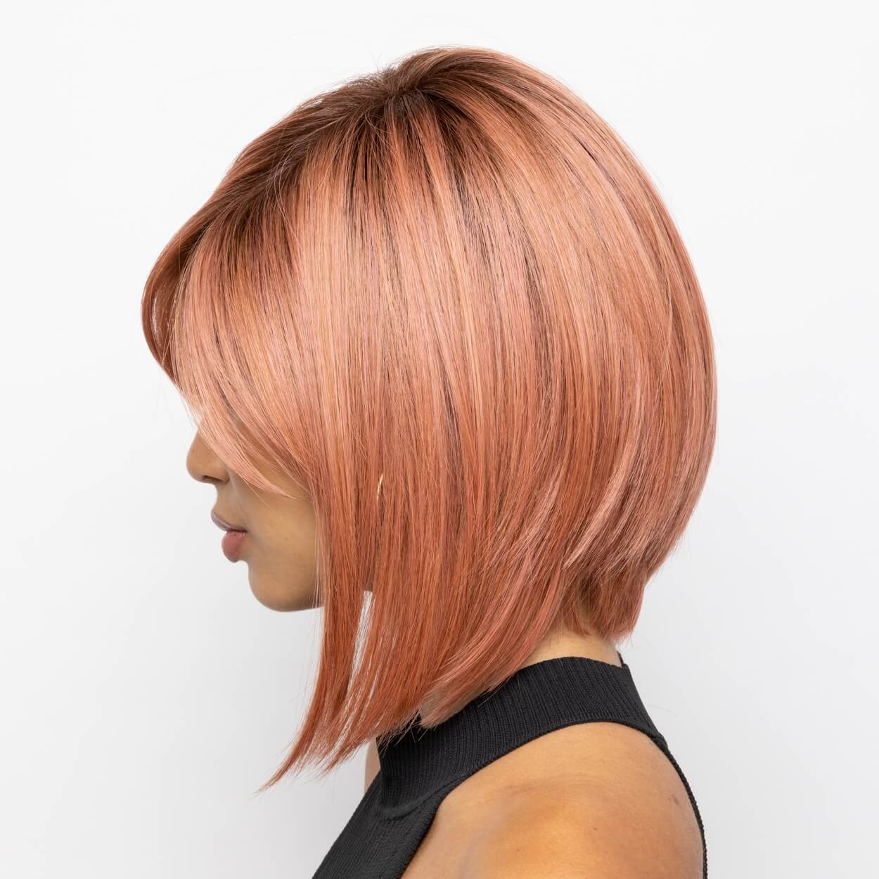 Silky Sleek by Rene of Paris in Dusty Rose Image 4