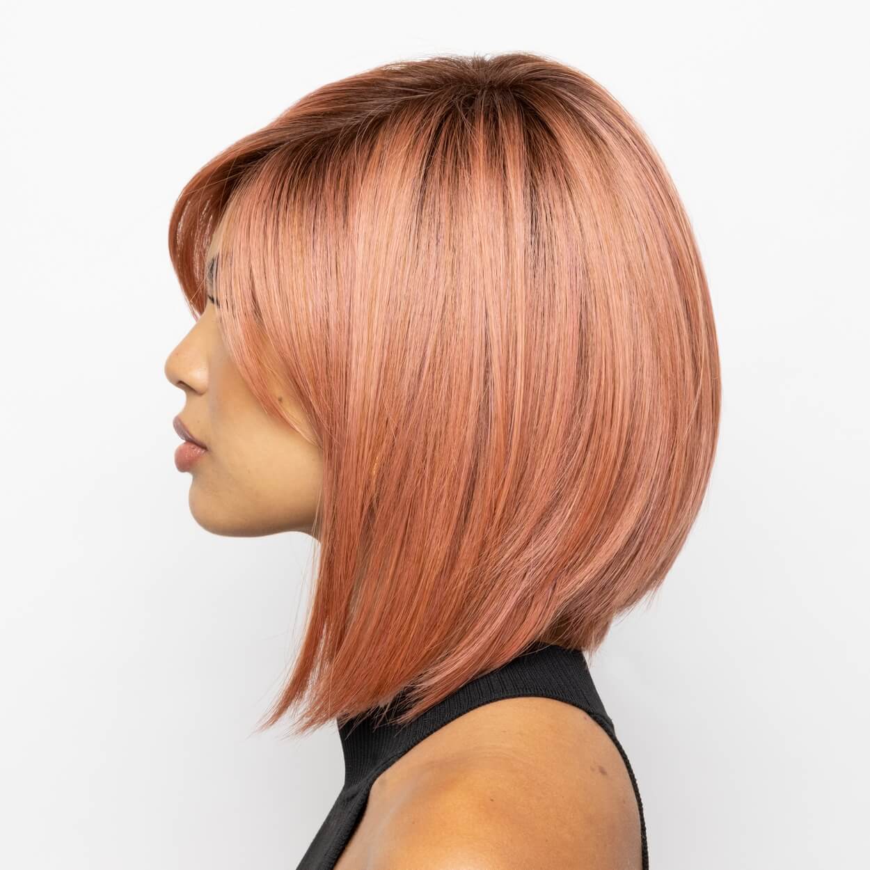 Silky Sleek by Rene of Paris in Dusty Rose Image 2