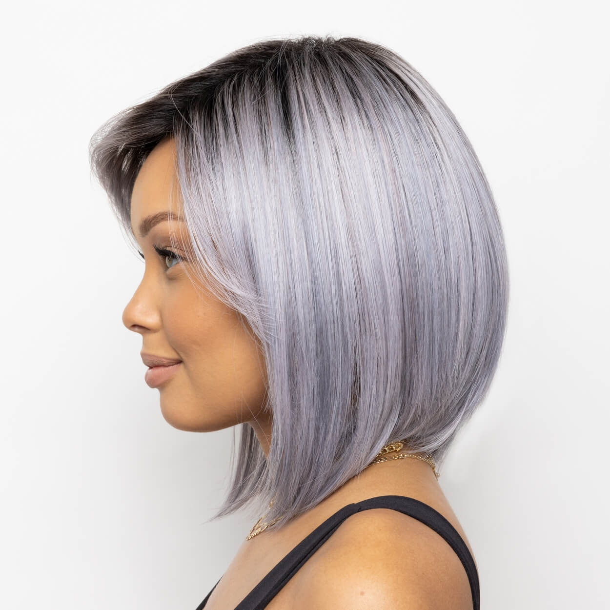 Silky Sleek by Rene of Paris in Lunar Haze Image 5