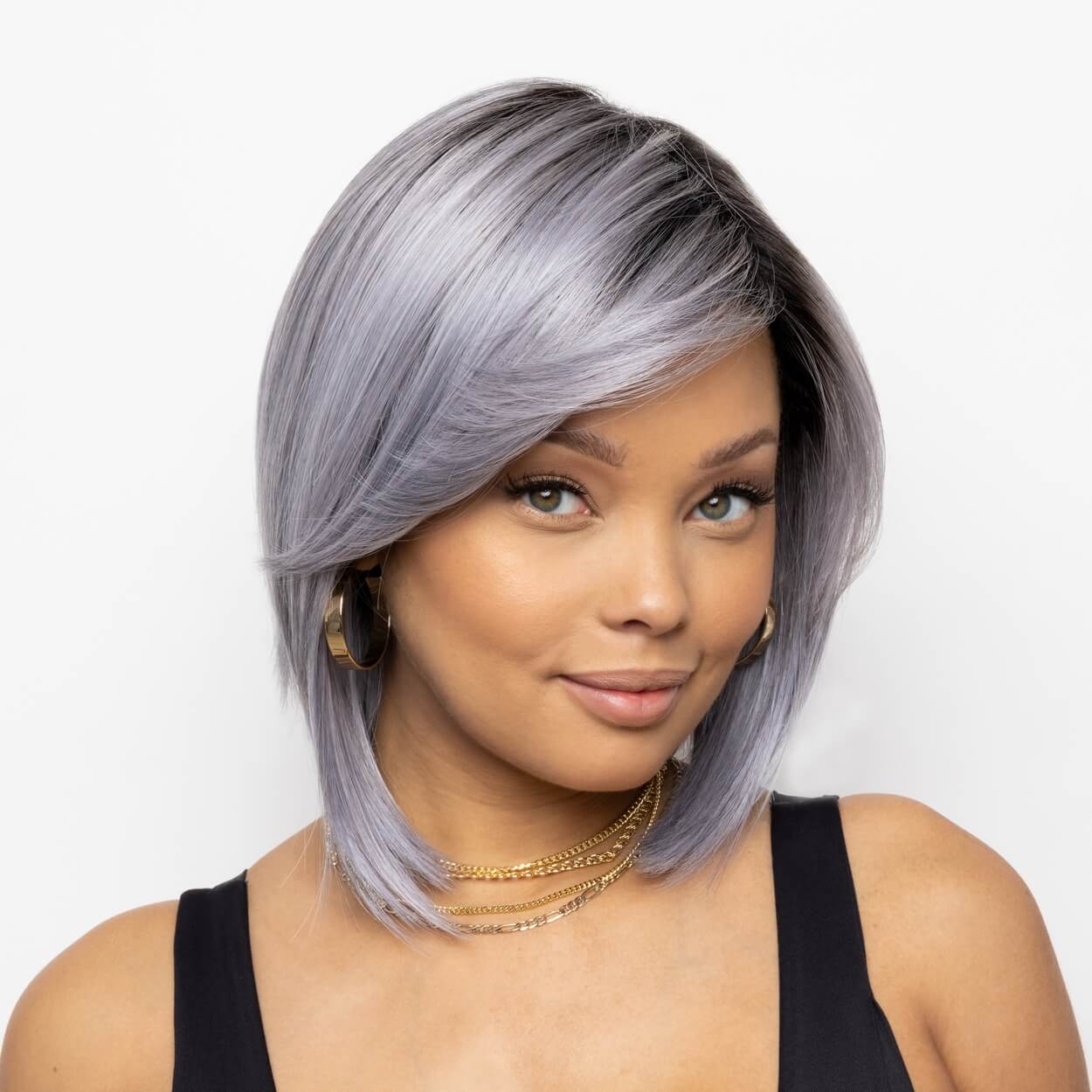 Silky Sleek by Rene of Paris in Lunar Haze Image 3