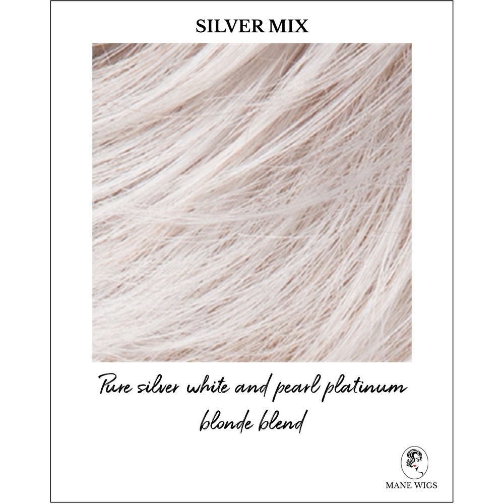 Silver Mix-Pure silver white and pearl platinum blonde blend