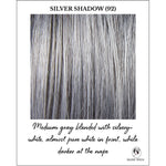 Load image into Gallery viewer, Silver Shadow (92)-Medium gray blended with silvery-white, almost pure white in front, while darker at the nape
