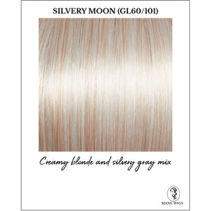 Silvery Moon (GL60/101)-Creamy blonde and silvery gray mix