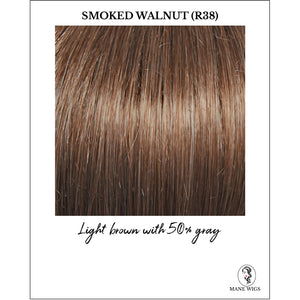 Smoked Walnut (R38)-Light brown with 50% gray