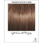Load image into Gallery viewer, Smoked Walnut (R38)-Light brown with 50% gray
