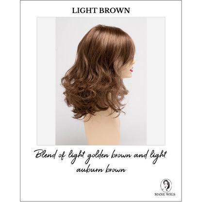 Sonia by Envy in Light Brown-Blend of light golden brown and light auburn brown