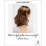 Load image into Gallery viewer, Sonia by Envy in Light Brown-Blend of light golden brown and light auburn brown
