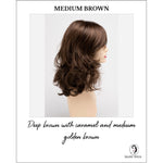 Load image into Gallery viewer, Sonia by Envy in Medium Brown-Deep brown with caramel and medium golden brown
